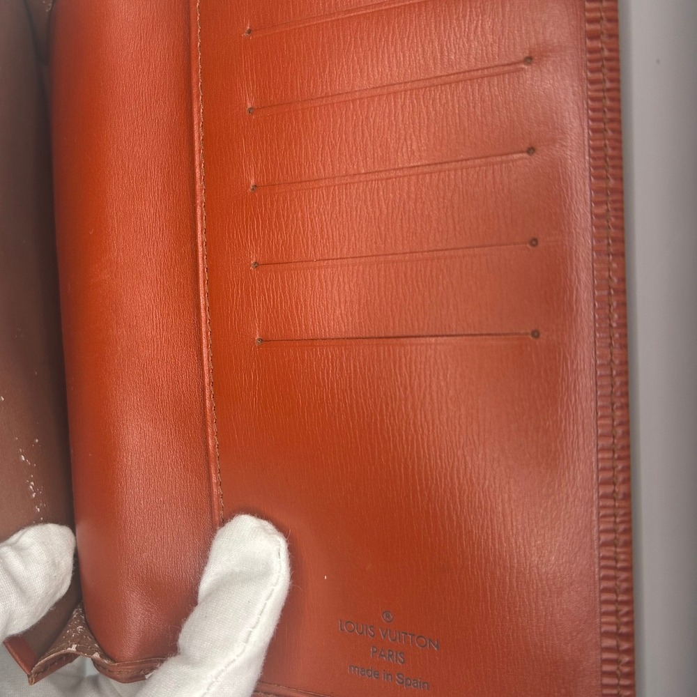 Louis Vuitton Epi Leather Zippy Wallet‎ Orange #291 - Picture 9 of 12
